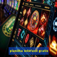 planilha lotofacil gratis